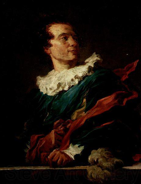 Jean Honore Fragonard Non in einem Phantasiekostem Norge oil painting art